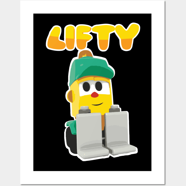 LIFTY LEO THE TRUCK Wall Art by cowtown_cowboy